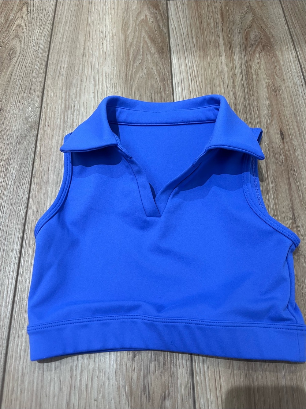 Jo+Jax Dance Crop Top in Bright Blue